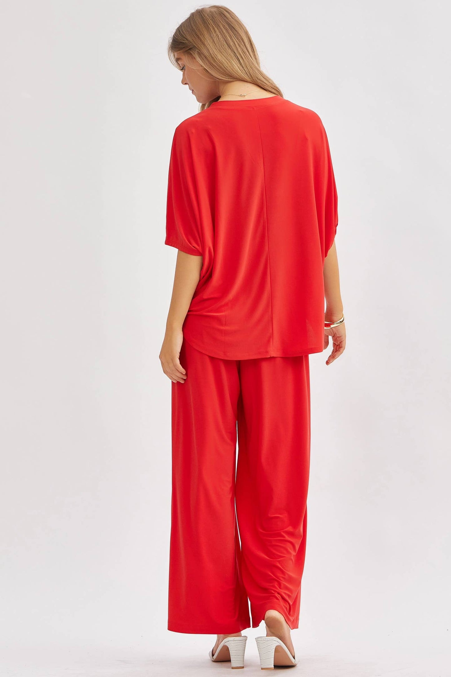 Flowy Top + Wide Leg Set TRVSET-COASTAL