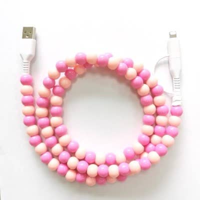 Beaded Phone Charging Cables