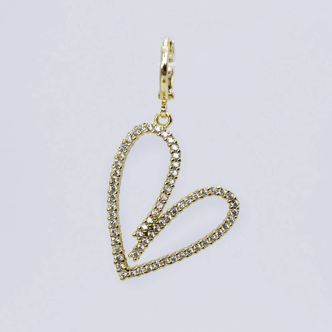 Big Tracing Heart Charm