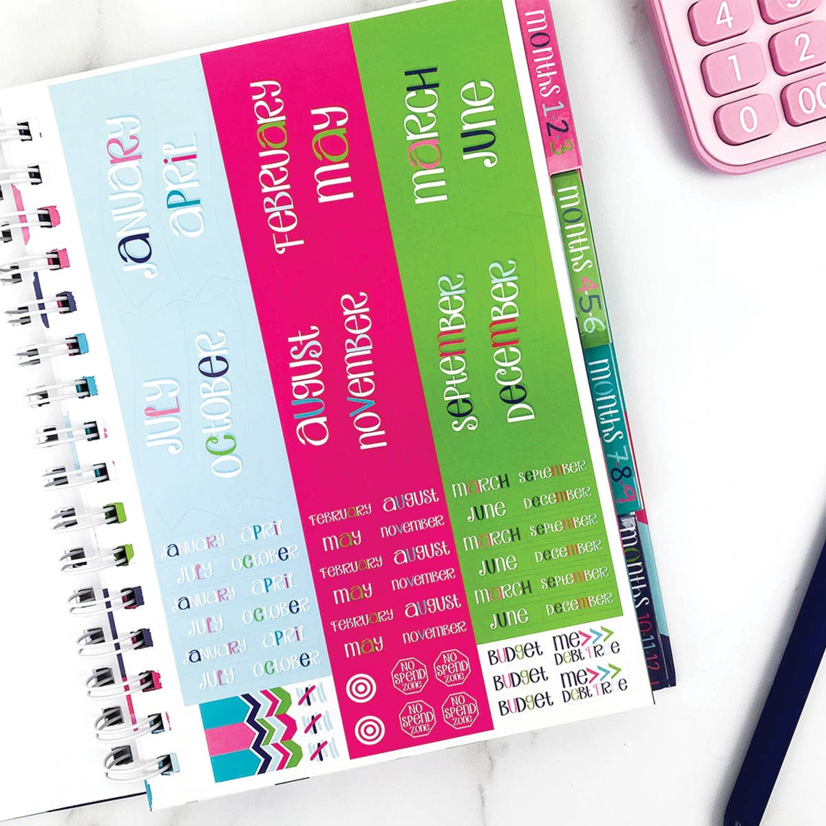 Budget Binder™ Bill Tracker Financial Planner | Open Stock