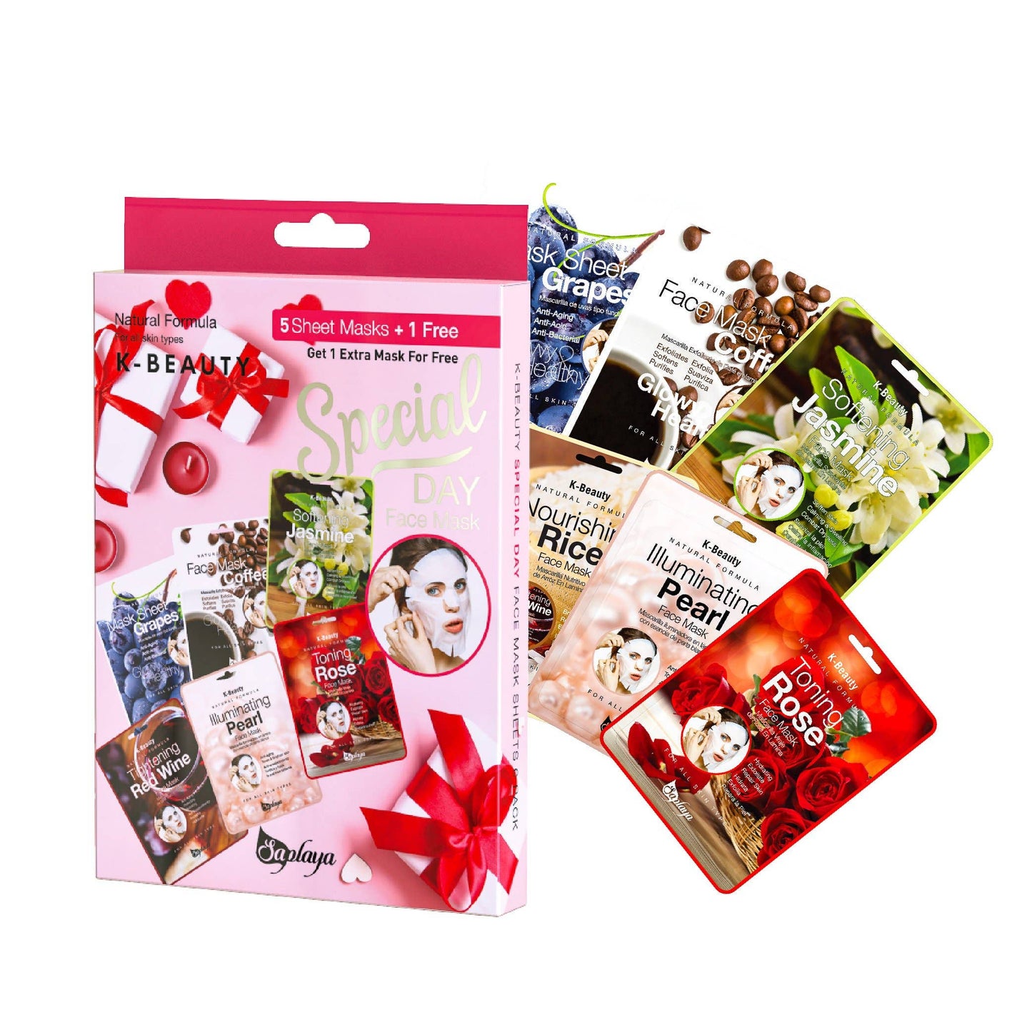 Face Mask Sheet 6 PK
