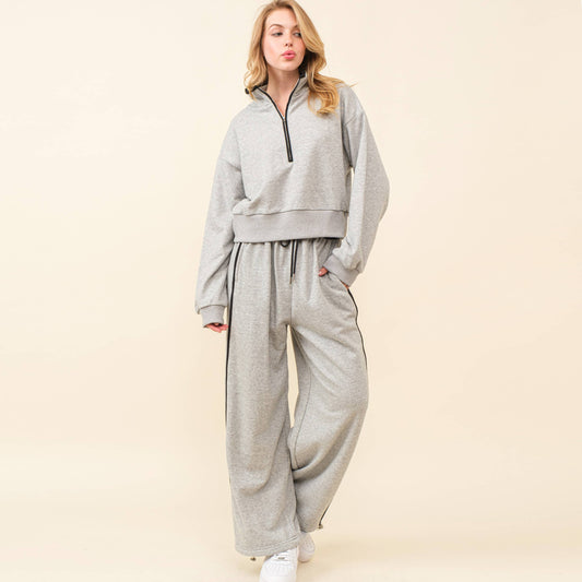 Strapping Pant Set & Sweat Shirt