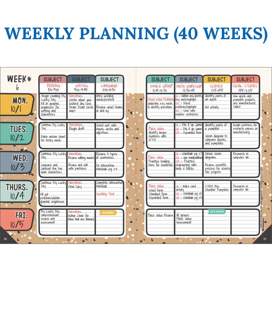 We Belong Teacher Planner