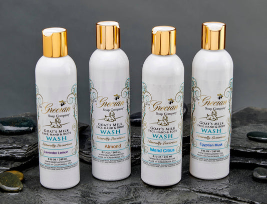 Organic Goat's Milk Citrus Scented Natural Body Wash