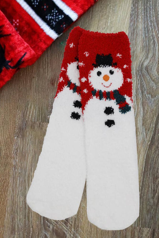 Christmas Holiday Fuzzy Socks Set