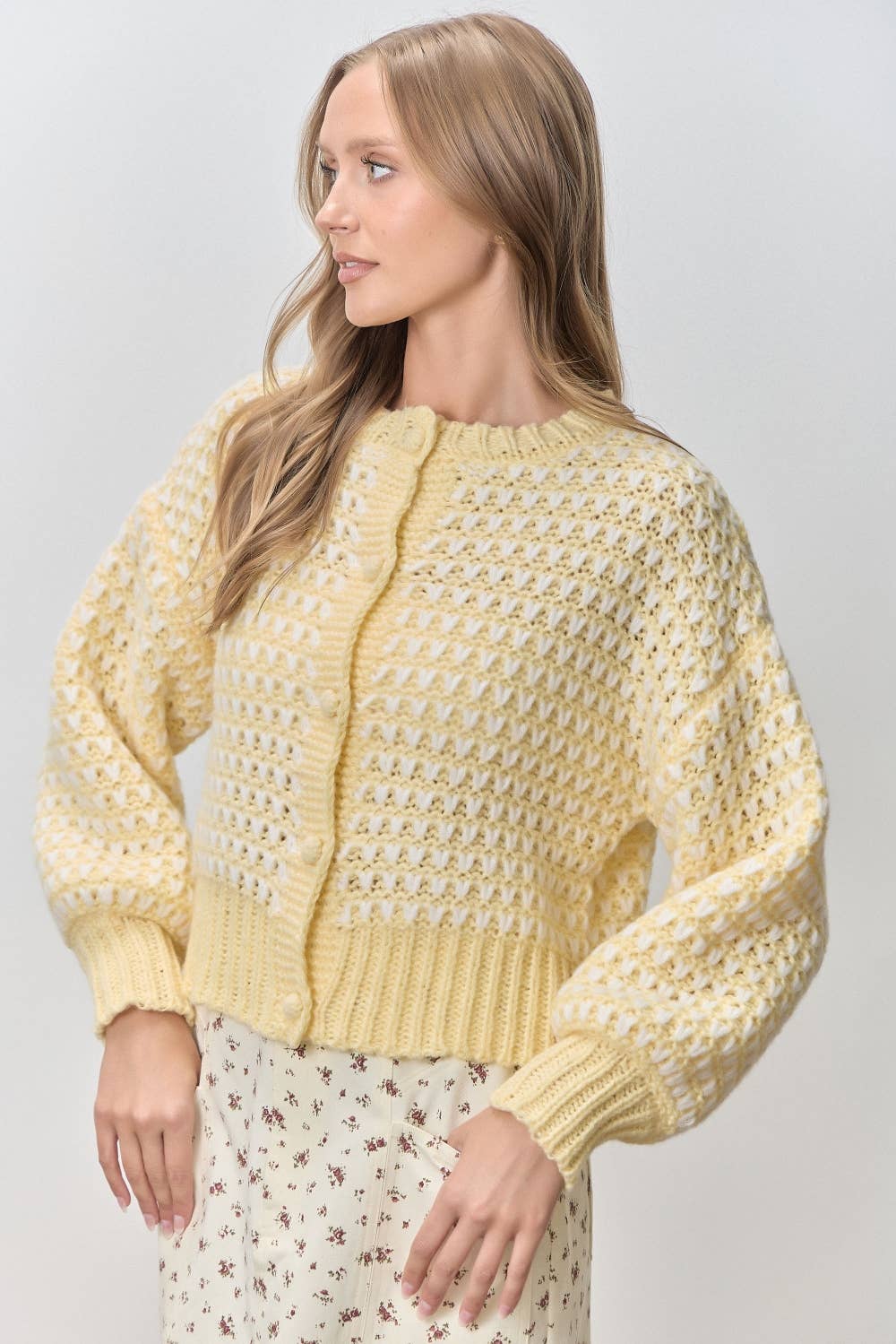 BUTTON UP CARDIGAN