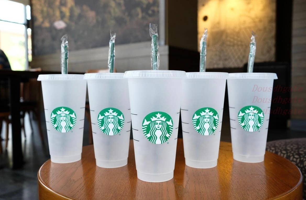 Starbucks Reusable Cold high quality Cups (24oz)