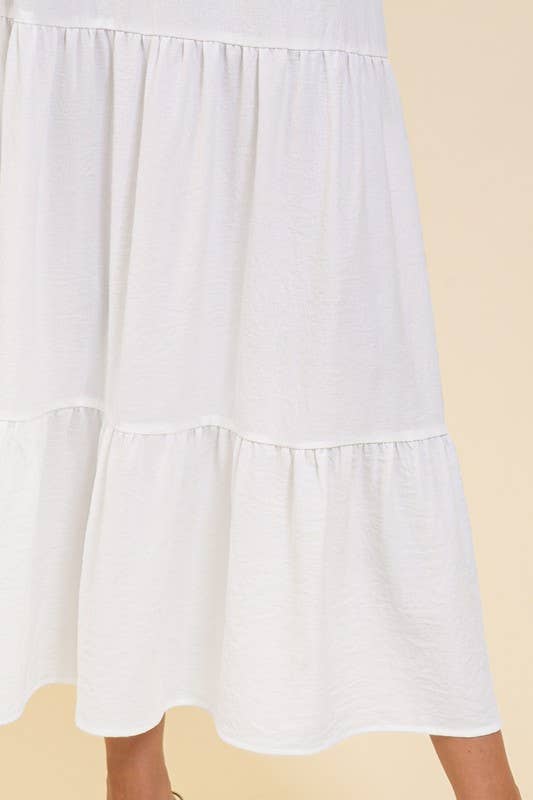 Boho High Waisted Airflow Maxi Skirt