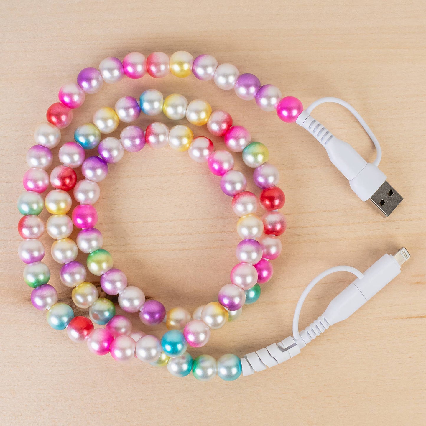 4-in-1 Beaded Charging Cable