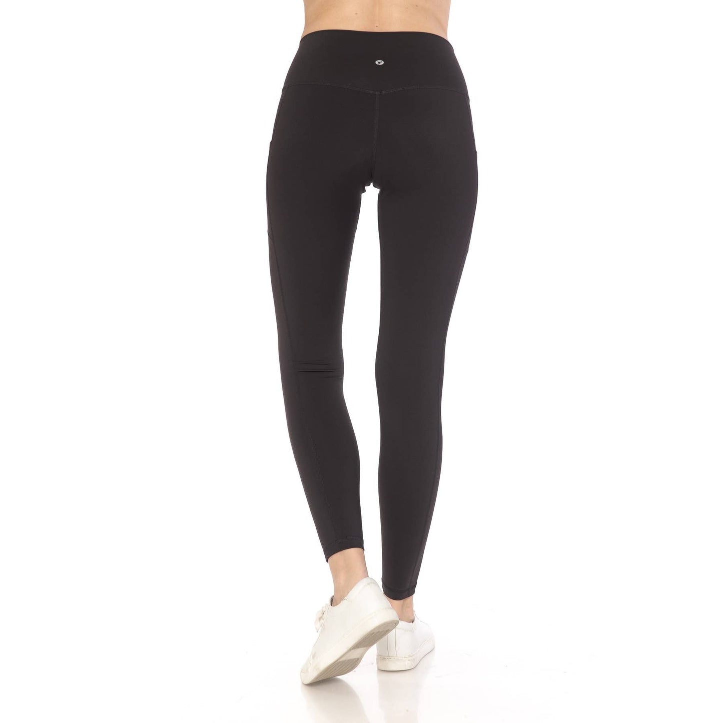 Premium Nylon Activewear Solid Leggings