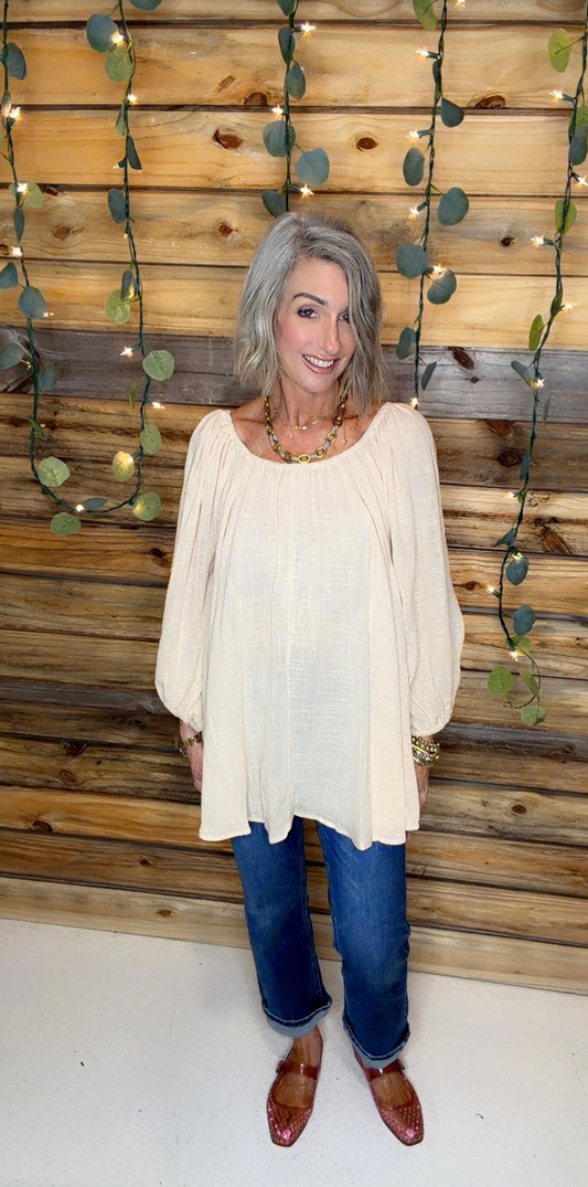 Nately Off Shoulder Tunic Dress
