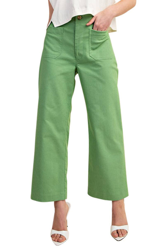 Ankle Cropped Summer Pants