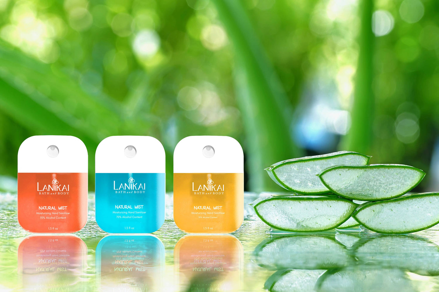 Natural Travel-Size Pocket Hand Sanitizer with Aloe, 1.3 oz
