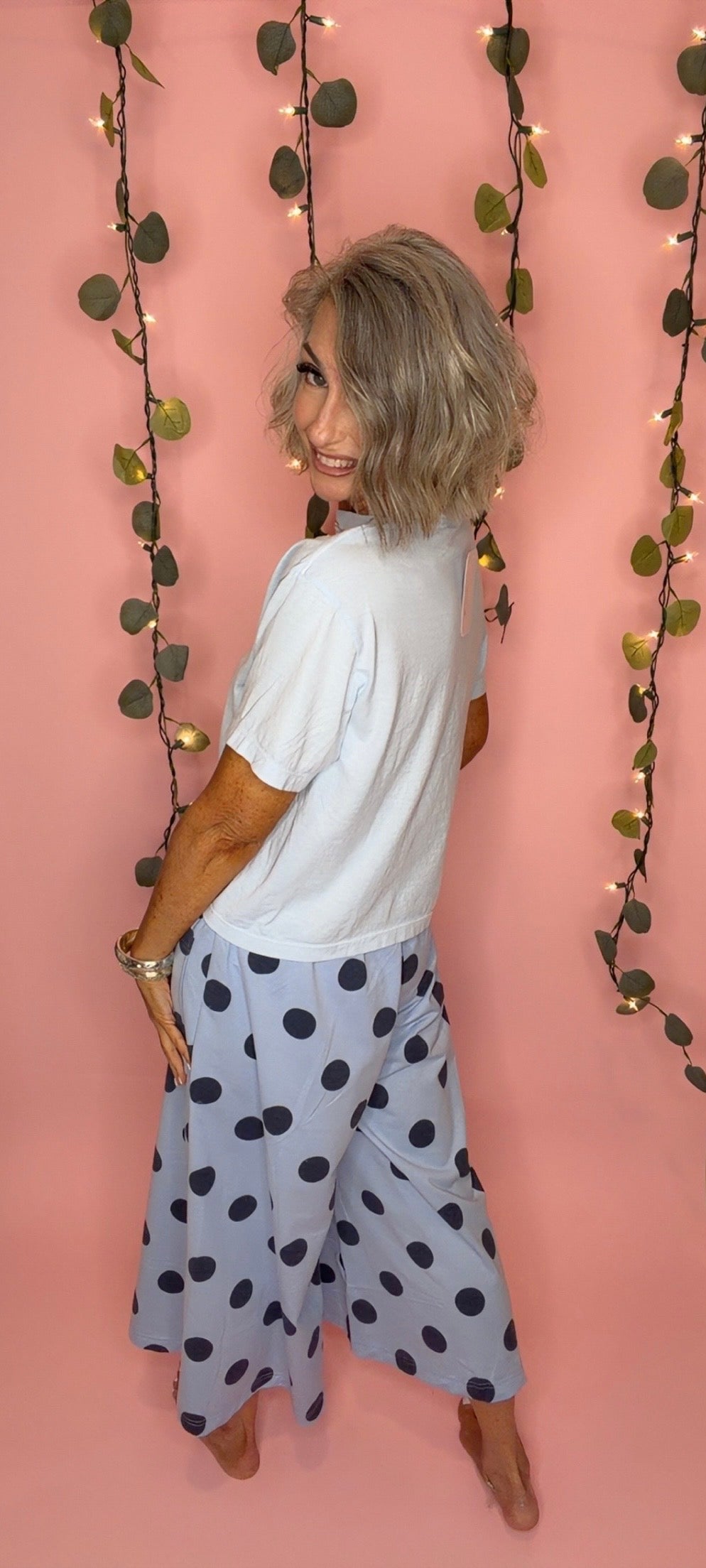 Polka Dot Pull-on Pants