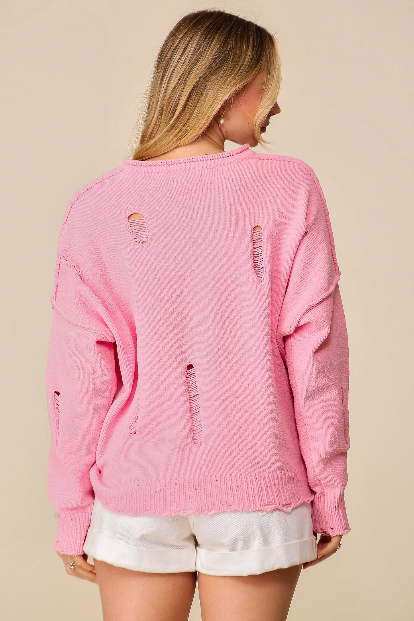 Distressed USA Americana Sweater 2