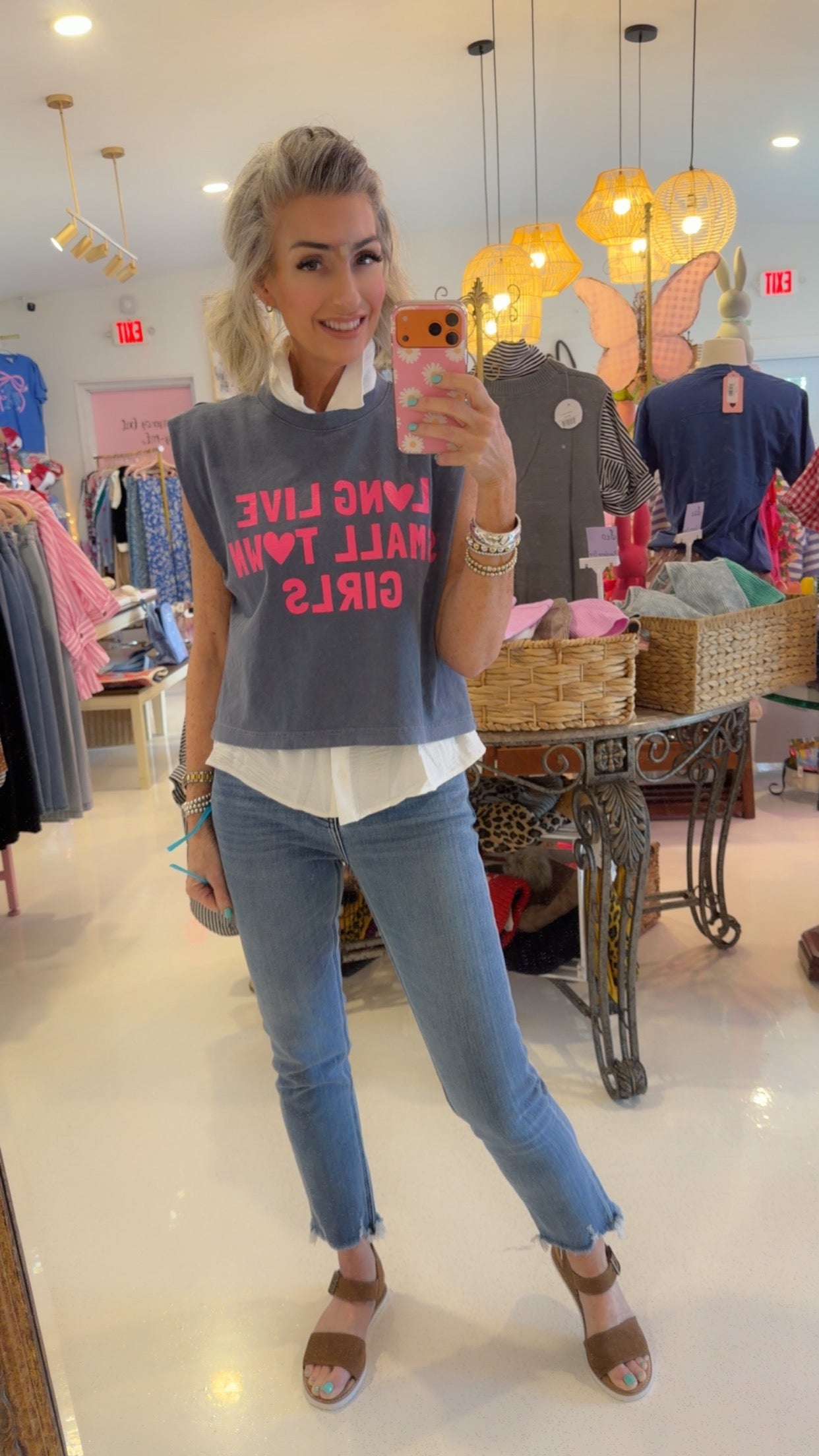 Long Live Small Town Girls Tank