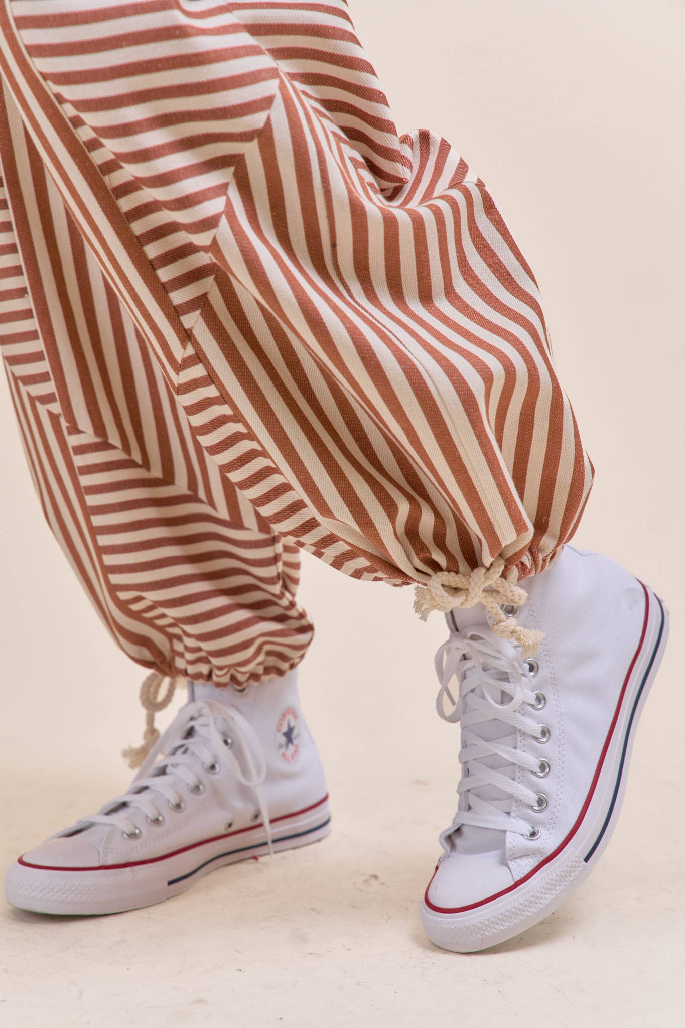 MIXED STRIPES PARACHUTE PANTS