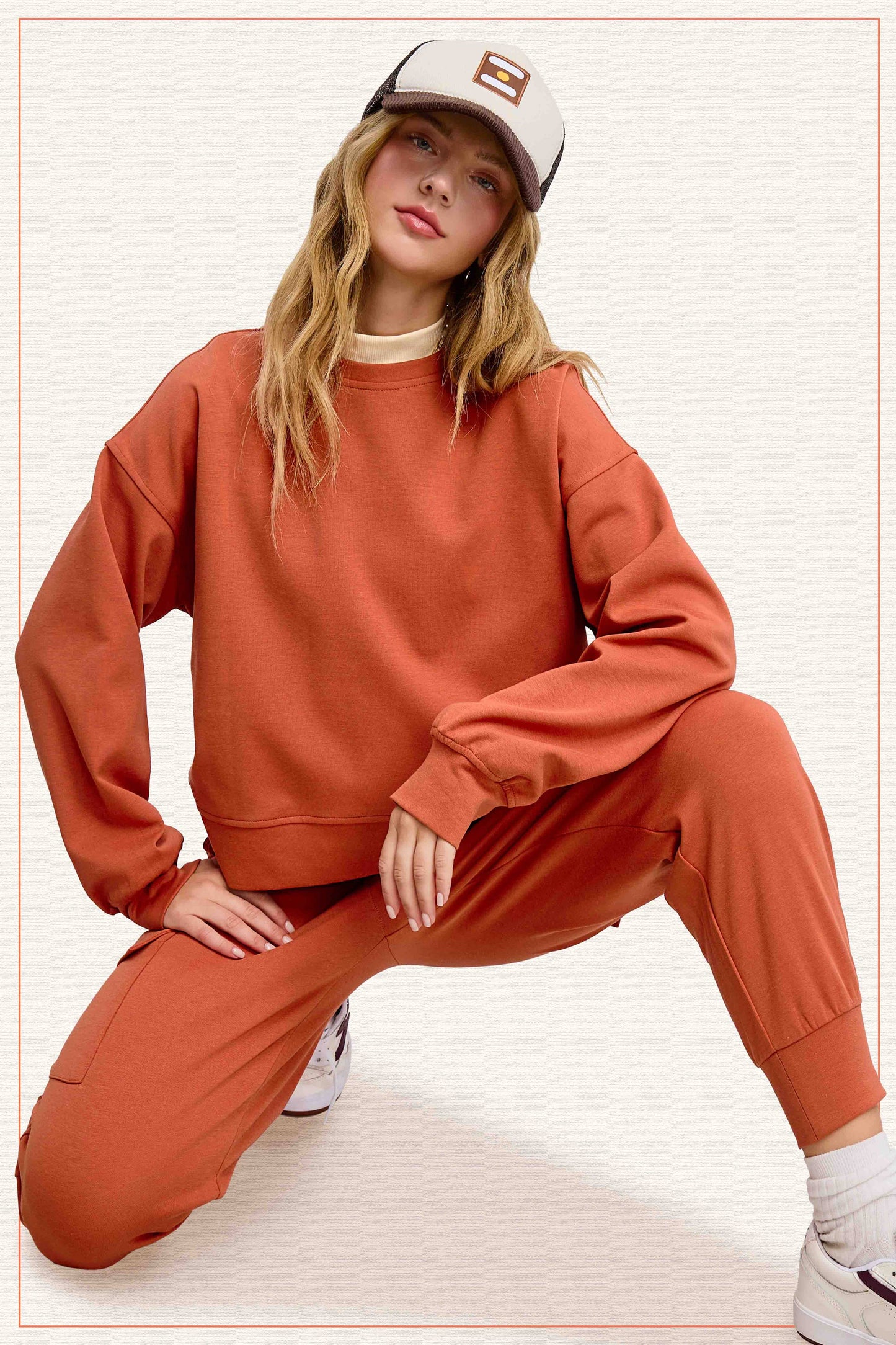 Comfy Loose Fit Sporty Everyday Activewear Set