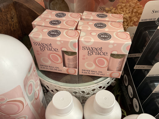 Sweet Grace dryer ball oil