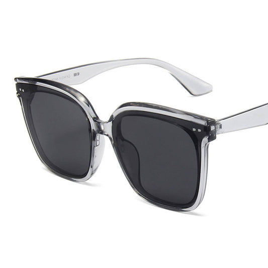 RETRO SUNSCREEN BIG FRAME THIN SUNGLASSES