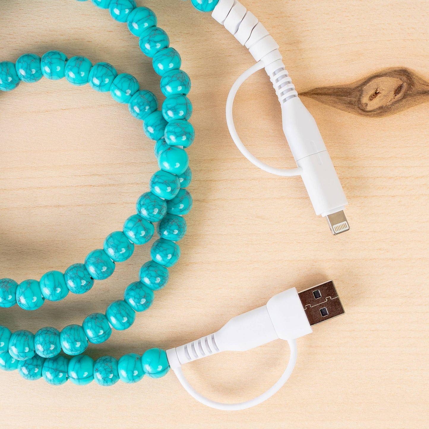 4-in-1 Beaded Charging Cable 