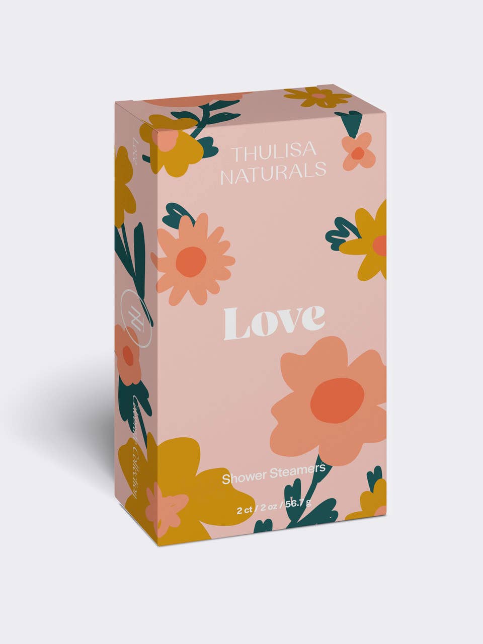 Rose Shower steamer | Love | 2 pack gift set