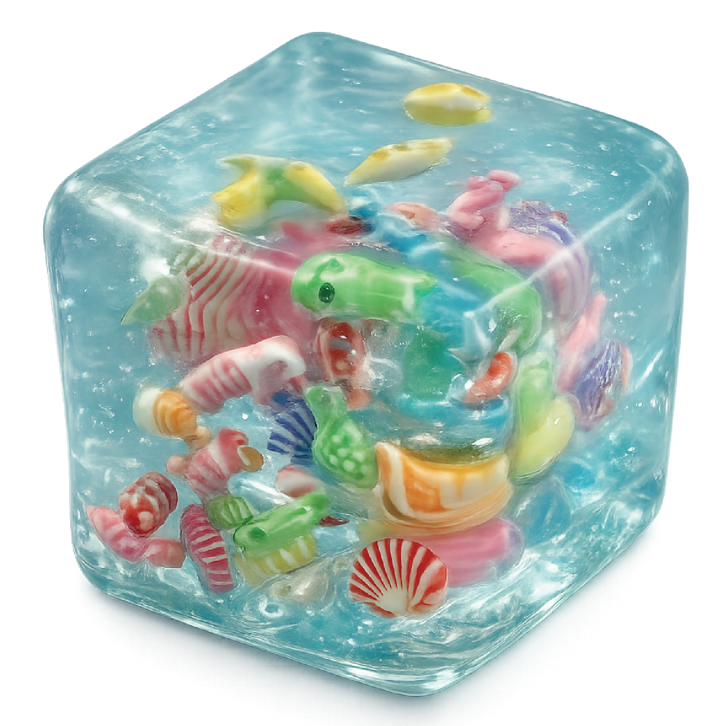 Fun Doh Squishy Charm Cube Fidget Toy Variety -