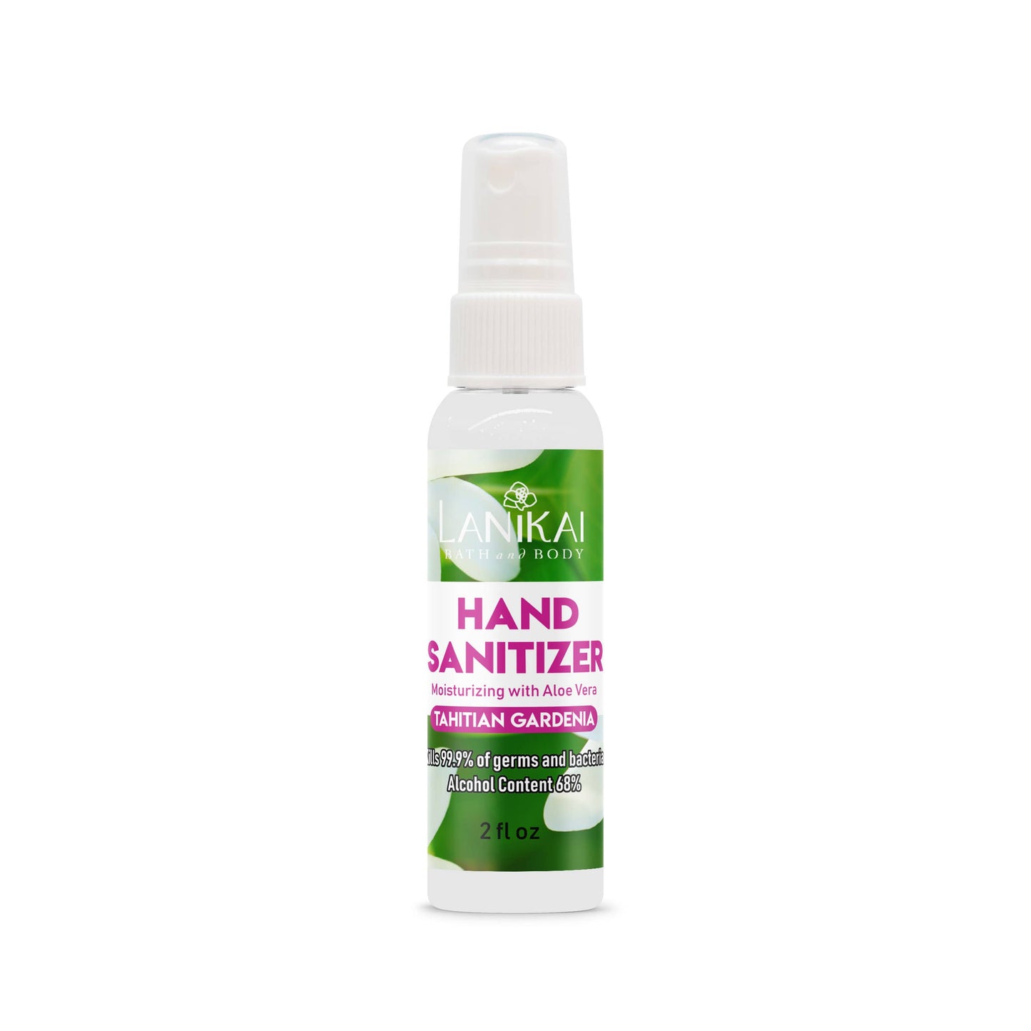 Natural Hand Sanitizer Mist - 2 oz Travel Size