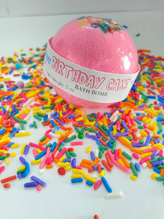 Birthday Cake Bath Bomb