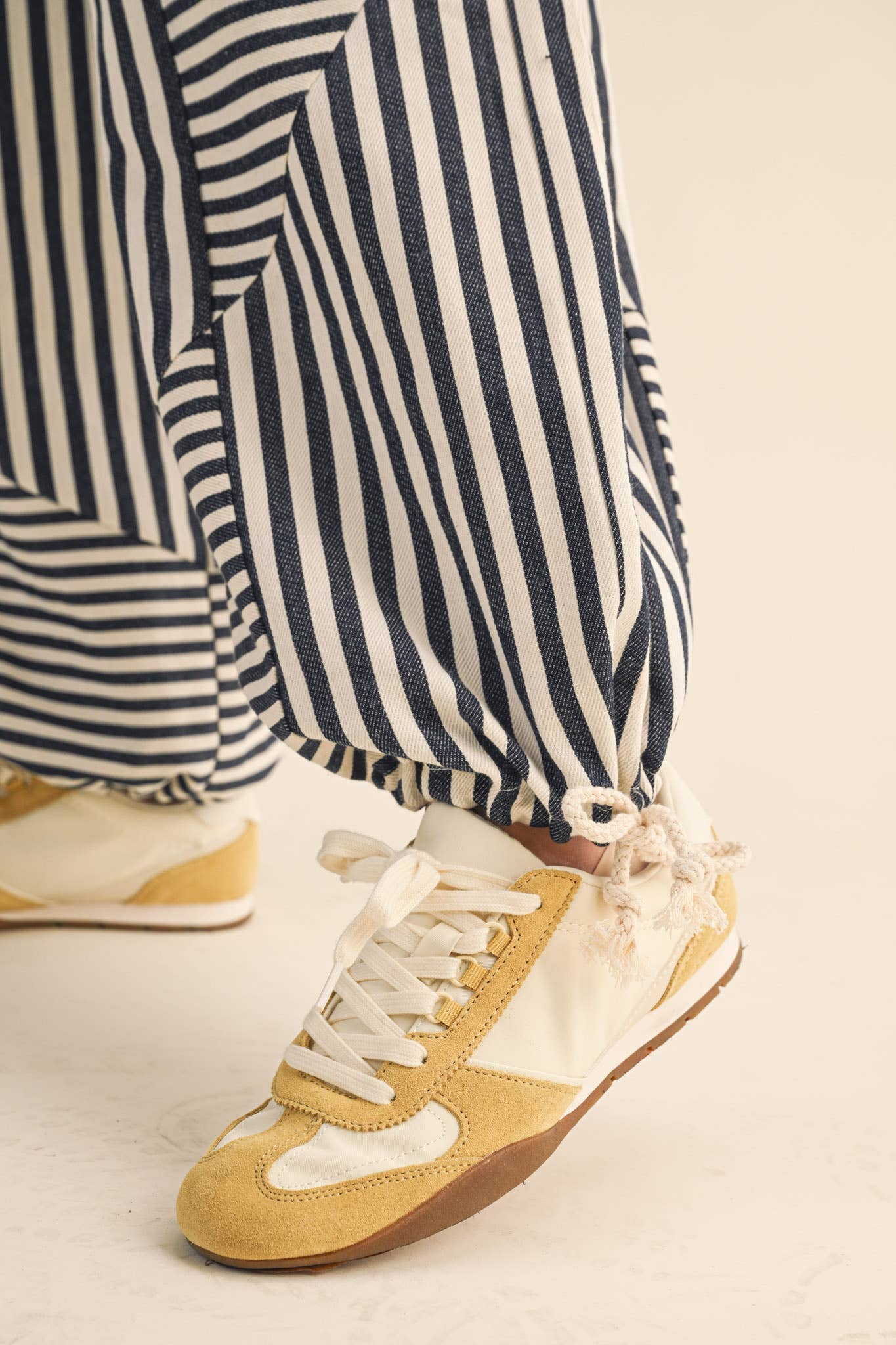 MIXED STRIPES PARACHUTE PANTS