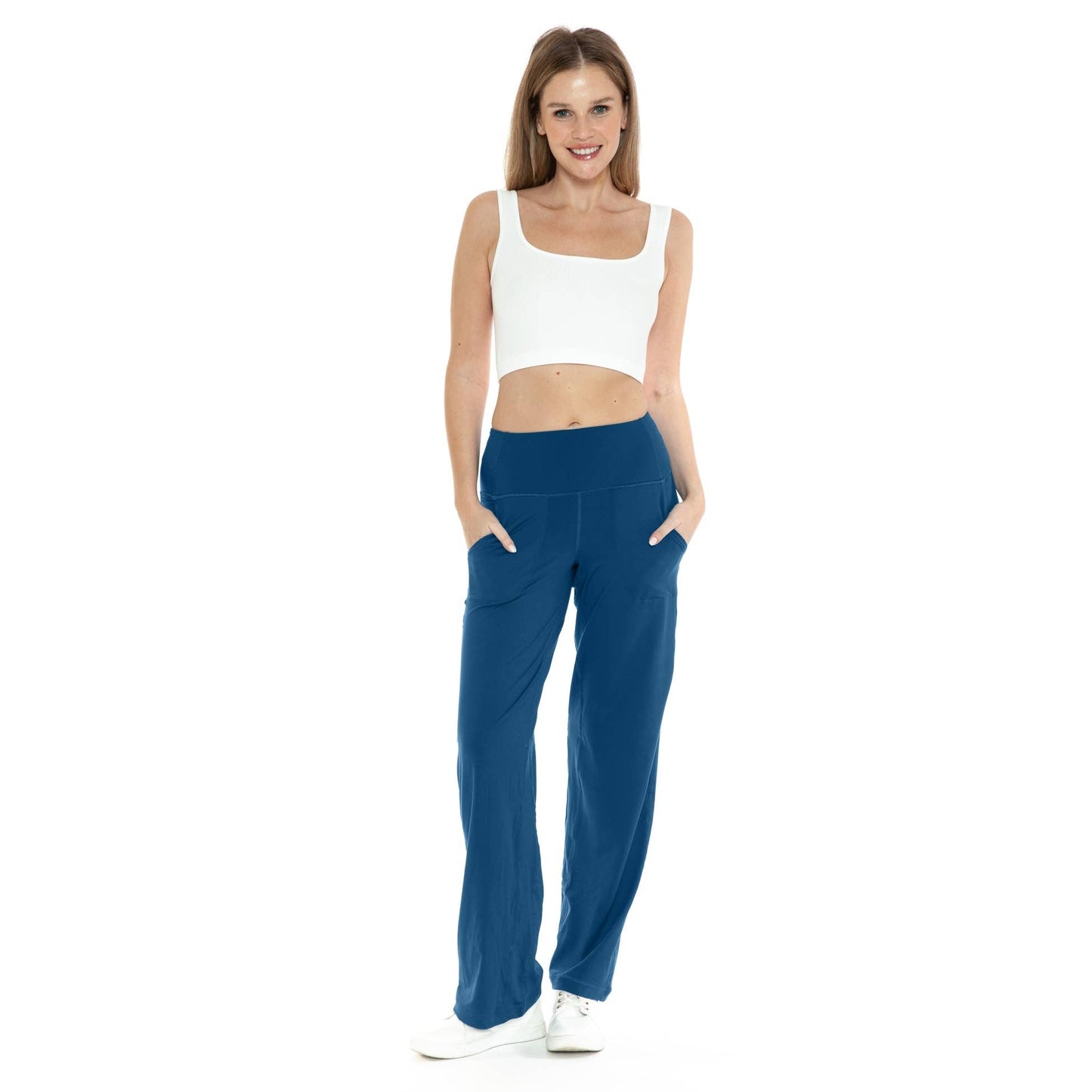 Wide Leg Activewear Pants