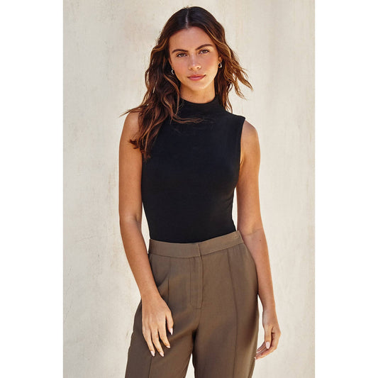 Mock Neck Bodysuit