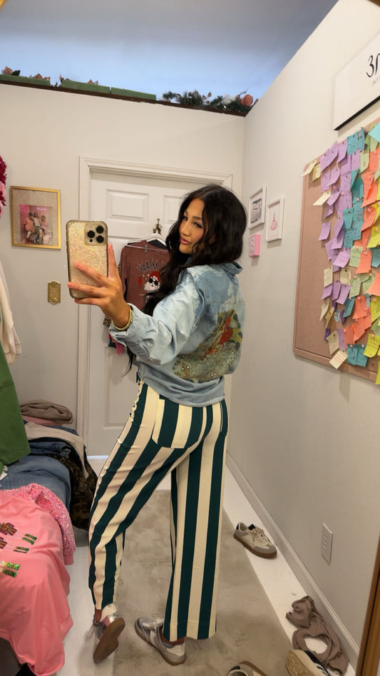 Colette Cropped Wide-Leg Pants