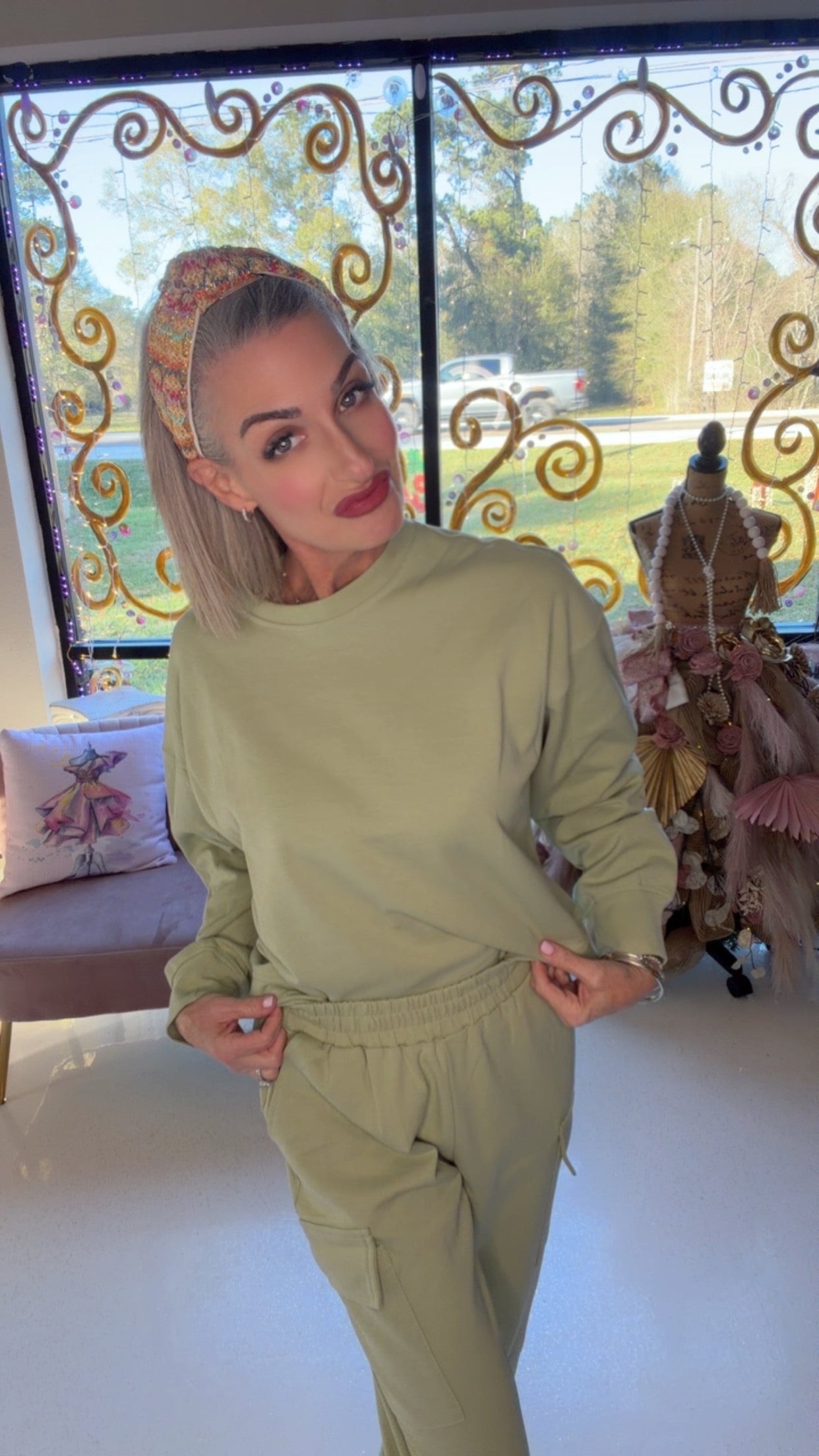 Comfy Loose Fit Sporty Everyday Activewear Set
