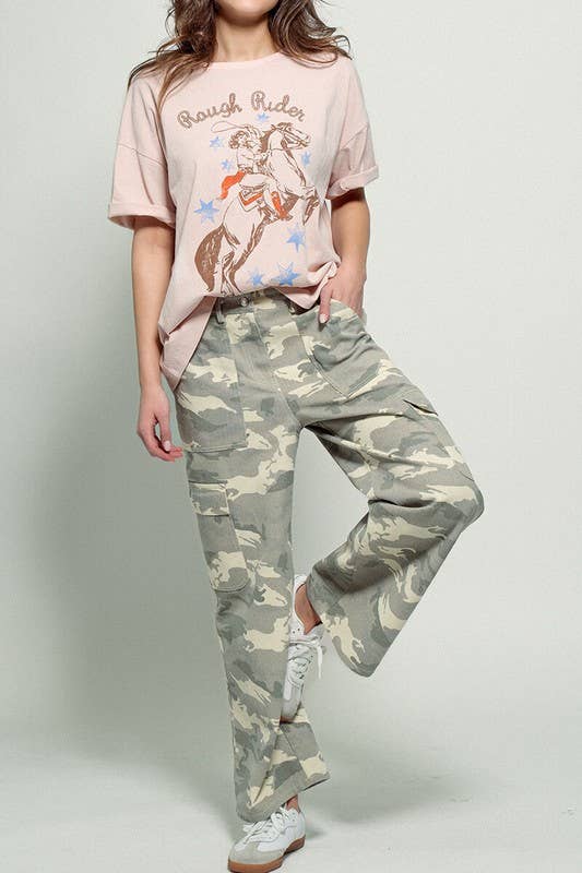 Army Camo Cargo Pants