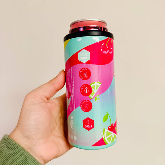 Slim Can Cooler, Cherry Energy