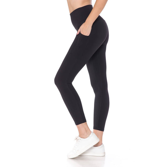 Premium Nylon Activewear Capri Leggings (21" Inseam)