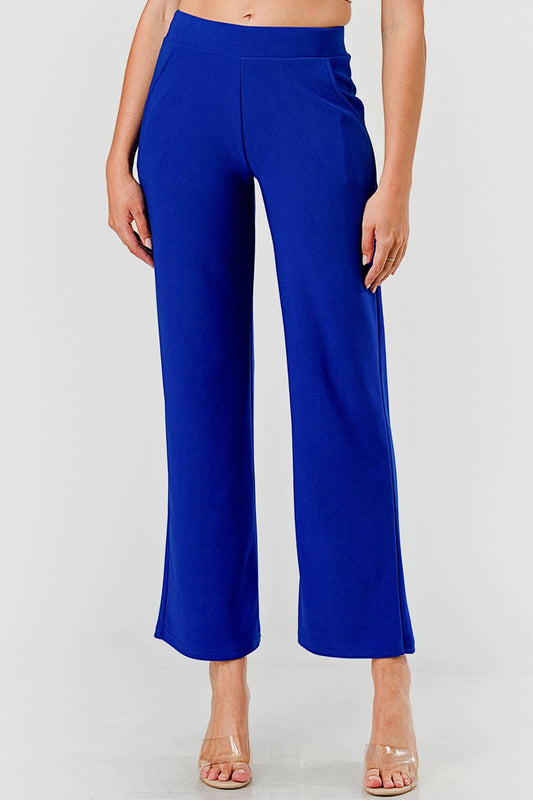 PANTS SCUBA STRAIGHT PANTS