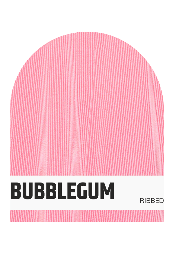 L/S RIBBED ROUND NECK TOP WITH POCKET