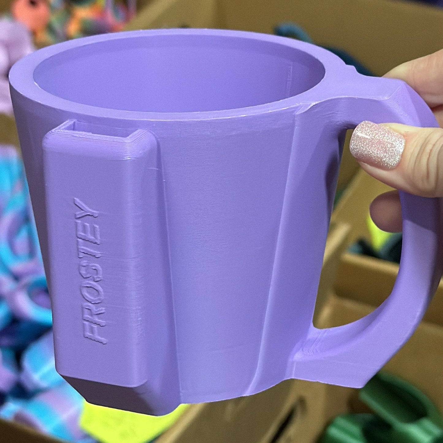 Frostey Ice Cream Pint Handle Holder Sipzey