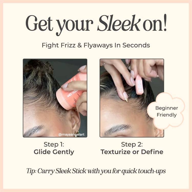 Sleek Stick | finishing & smoothing vegan hair wax stick