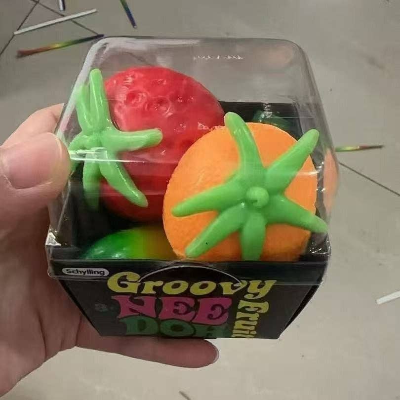 Fruit Party TPR Squishy Toy Set