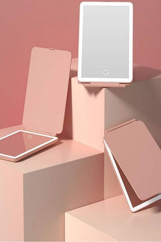 Rechargeable Travel Led Makeup Vanity Mirror Tablet