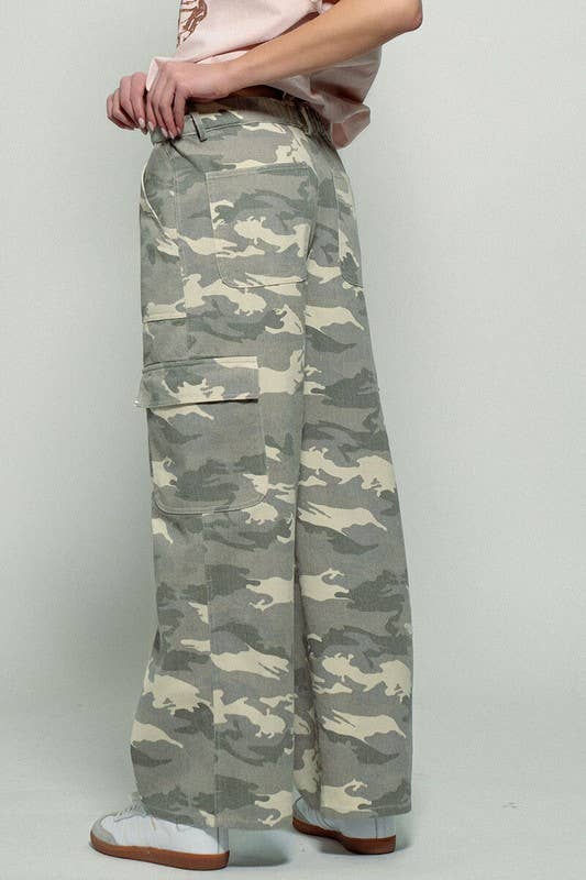 Army Camo Cargo Pants