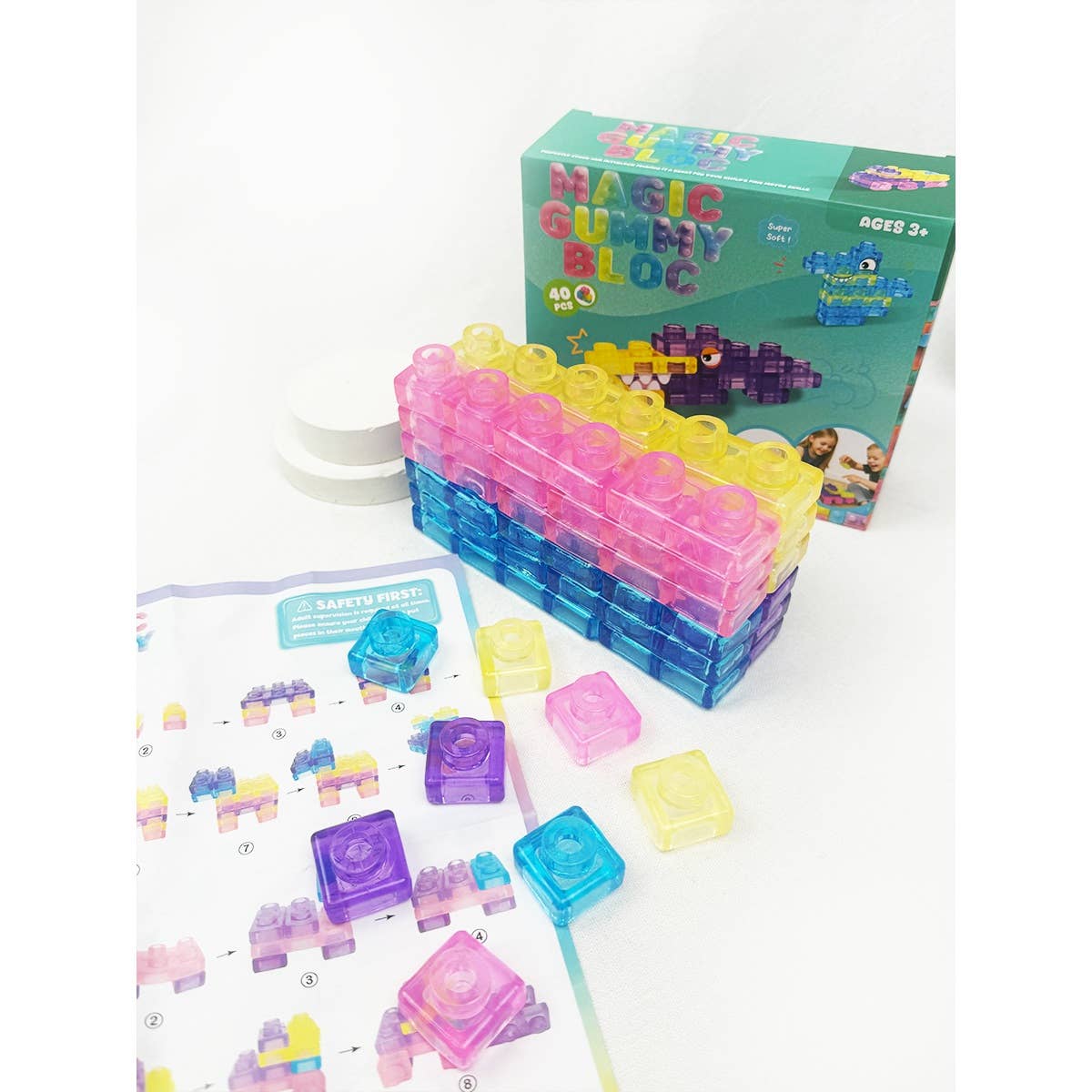 Squishy Gummy Building Blocks
