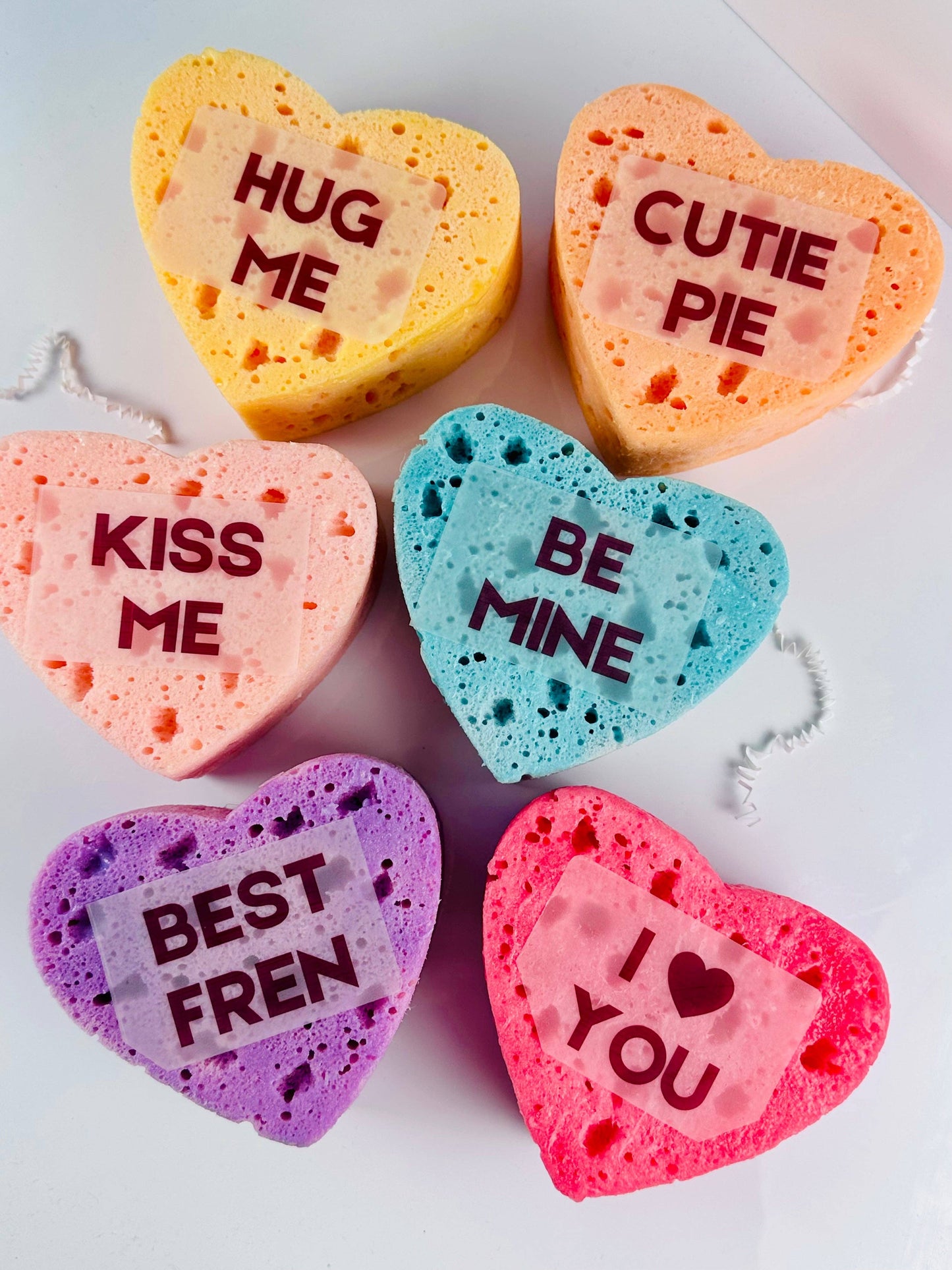 Valentine Bubble Sponge, Seasonal