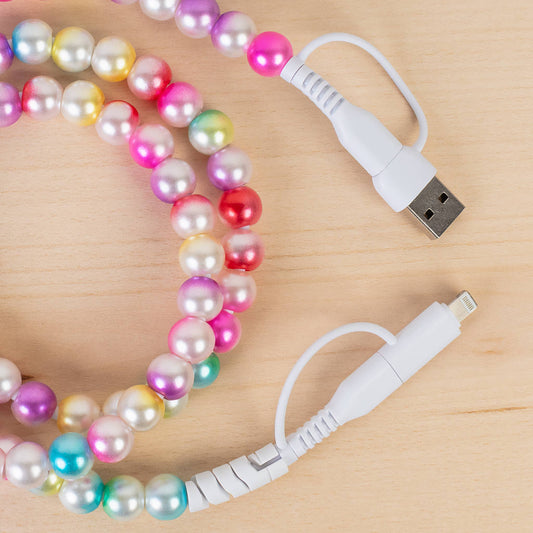 4-in-1 Beaded Charging Cable