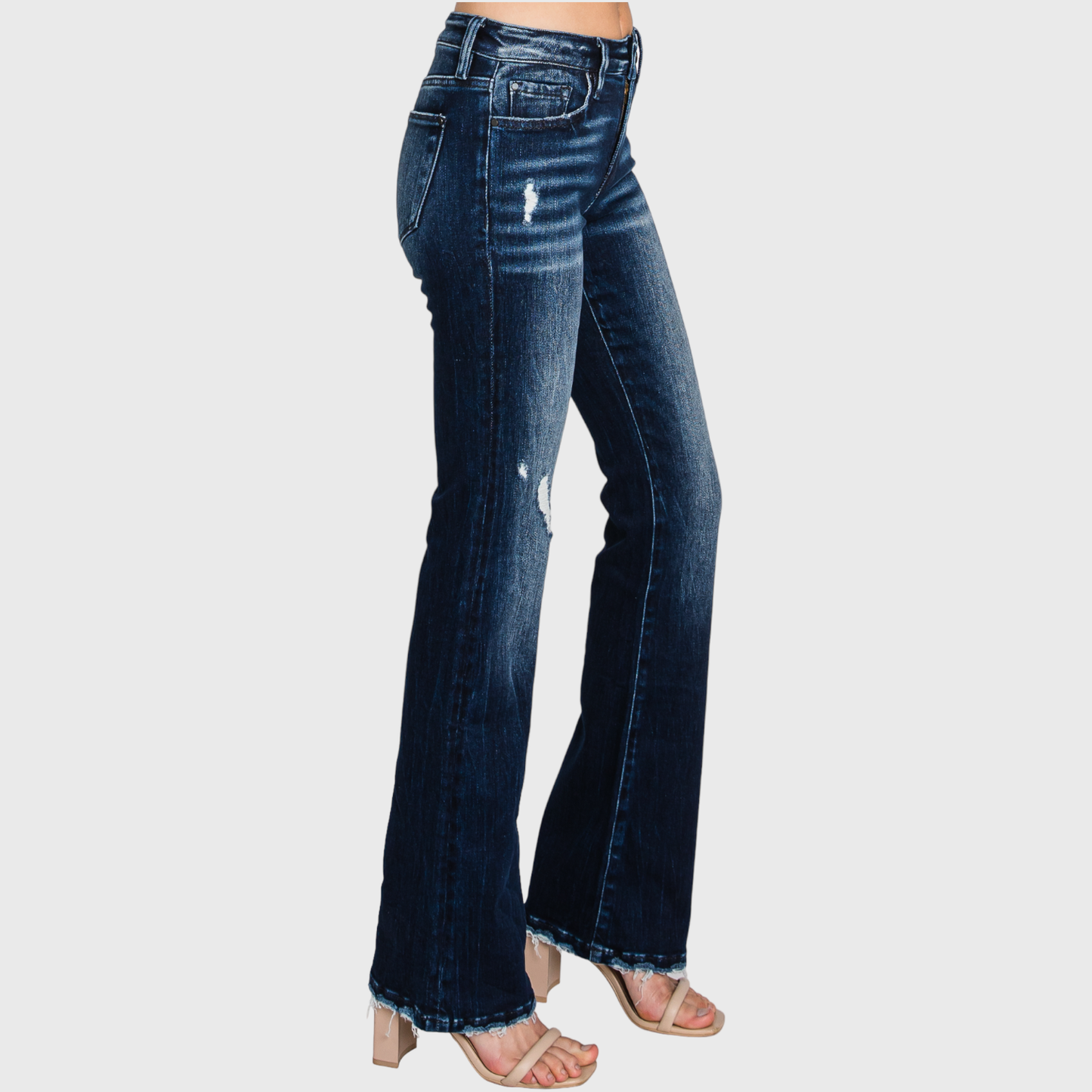 Petra DK MID RISE STRETCH CLASSIC BOOTCUT JEANS