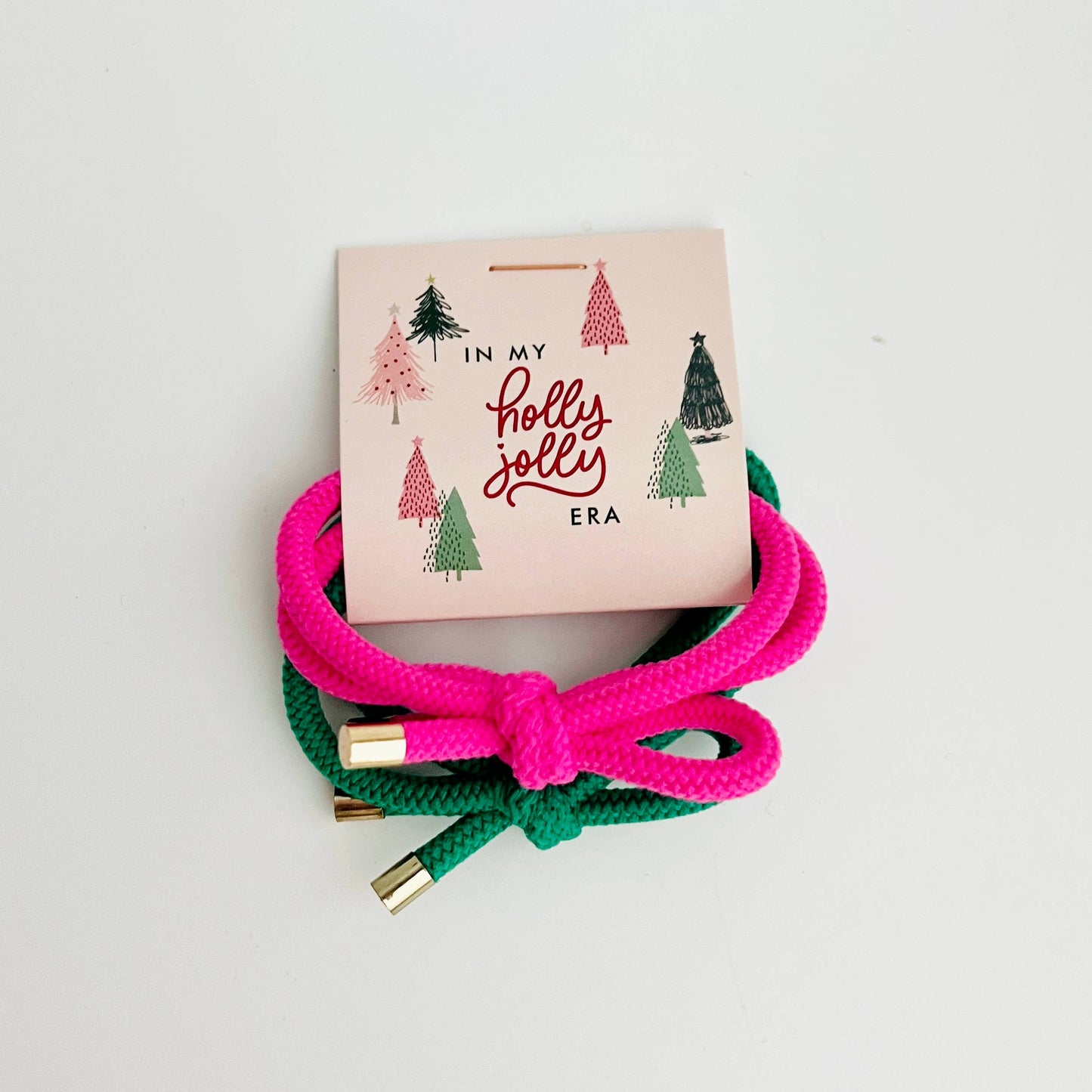 Holiday Thank You Gift Christmas Hair Tie Stocking Stuffers