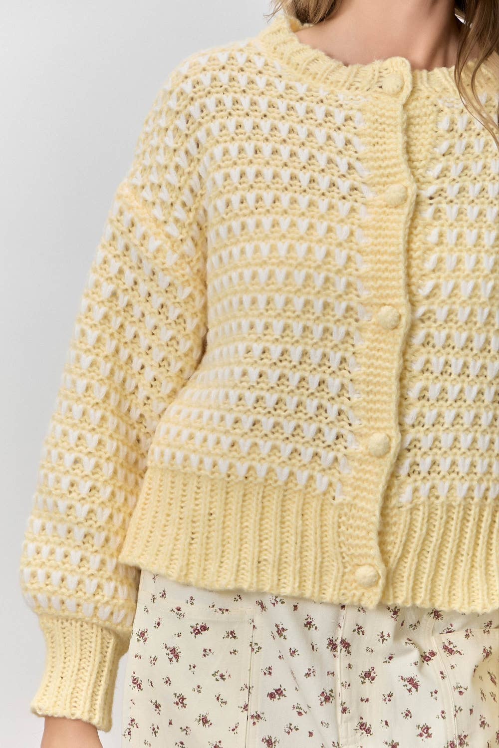 BUTTON UP CARDIGAN